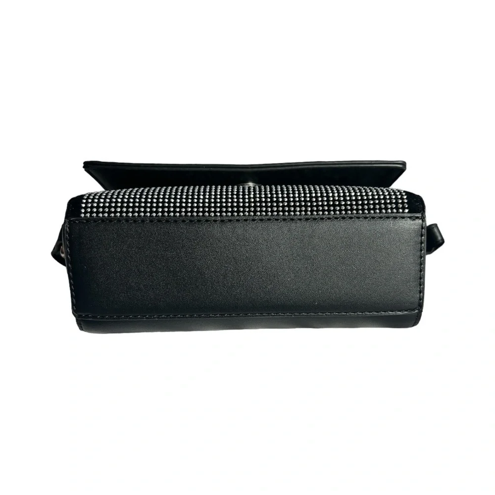 NWT VALENTINO ORLANDI V-9009 SILVER STUDDED CROSSBODY - Picture 3 of 6